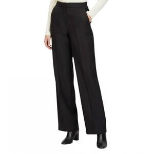 NEW HEIRLOME deliah silk wool faille pant in black